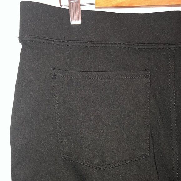 DKNY L Mid Rise Pull On Slim Ponte Dress Pants - Picture 9 of 13